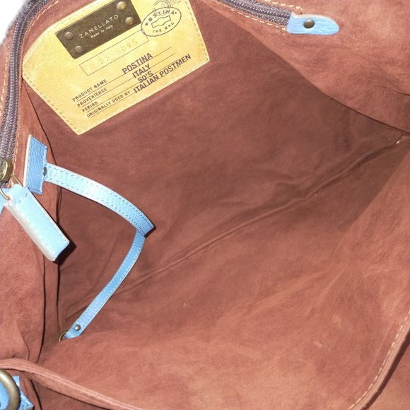 ZANELLATO Hand Bag Blue Leather 3900876 - Picture 8 of 9